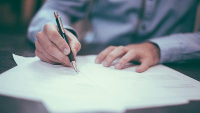 自筆で書く機会がなくなったので